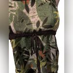 metrostyle Leafy Green and Earthy Brown Tank Top vintage y2k size 12 Photo 2