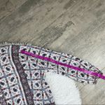 Madewell Tunic Top In Paisley Picnic Cream/Blue. Size XS Photo 6