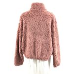Wild Fable Womens Sweater Teddy Fleece Pullover Mock Neck Blush Pink Size M Photo 1