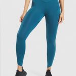 Gymshark Teal High-Waisted Leggings Venture Leggings - Teal like new Photo 1