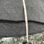 American Eagle  Y2K Grey Blue Cropped Floral Embroidery Sweatshirt Size Small S Photo 7