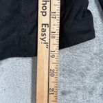 Marrakech Moto Jacket‎ Womens XS Black Draped Waterfall Front Zip Pockets Photo 7