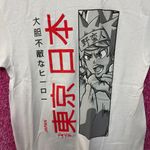 Ring of Fire Puffy Print Japan Anime Streetwear Tee L Photo 1