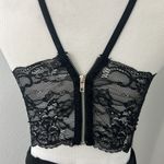 Lulus  Lush Small Black Perfect Evening Lace Skater Mini Dress Photo 9