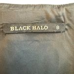 Black Halo - Strapless Belted Black Formal Jumpsuit Sz 8 Photo 4