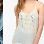 Silence + Noise  Urban Outfitters UO Pastel Studded Cami Tank Tie Dye Medium NWT Photo 9