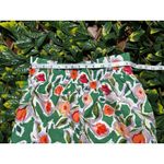 English Factory  High Rise Green Floral Shorts Size Large NWT Photo 5