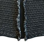 Armani Collezioni  Long-Length Cardigan Sweater Wool Blend Fringe Size 8 Women's Photo 5