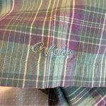 Cabela's Cabela’s Plaid Short Sleeve Button Down Shirt Women’s Size Medium Lightweight Photo 4