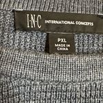 INC International Concepts Blue Sweater with Zipper Details Size undefined Photo 7