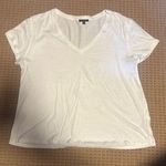 joe's jeans  The Raine deep V tee shirt white xl nwot $78 Photo 0