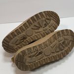 Mudd  Brown Slip-On Mules with Woven Trim Photo 6