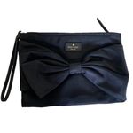 Kate Spade  New York Bow Black Make up Cosmetic Case Pouch Photo 0