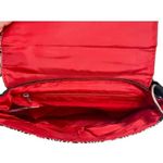 Hello Kitty Purse Crossbody Shoulder Bag Sanrio Pink Black 10.5" Messenger Strap Photo 5