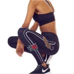 Noli Luxe Full Length Leggings Tigers & Butterflies in Black Size XS Photo 2