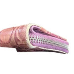 Salvatore Ferragamo  Pink Wallet with Gold Accent Photo 4