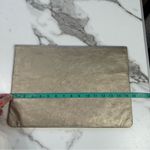 Kalidi Metallic Champagne Envelope 15” Laptop Sleeve Gold Photo 5
