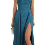 Lucy in the Sky Teal Maxi Dress Photo 0
