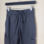 Dagacci Straight Wide Leg Black Scrubs Pants Size Small Photo 3