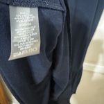 Tommy Hilfiger  | Navy Blue Ruffle Bottom Shift Dress | Size Small Photo 7