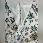 ASTR The Label Dress Women’s Large White Floral Eyelet Ruffle Short Sleeve Mini Photo 10