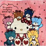 Hello Kitty NWOT Large  & Teddy Bears Zip Tote Bag Photo 2