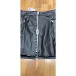 Wild Fable Women's Faux Leather Moto Mini Skirt -  Brown XXL NWT Photo 6