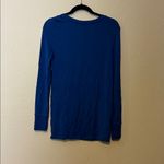 Athleta  Blue Nirvana Twist Front Sweatshirt Size XS‎ Photo 6