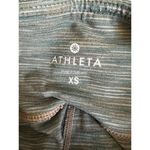 Athleta  Capri length Leggings variegated‎ green XS Photo 2