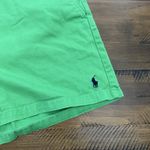 Ralph Lauren  Sport Chino Shorts Womens 14 Green Classic Mid Rise 5" Inseam Photo 2