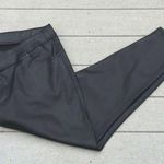 Lane Bryant NWT  High-Rise Super Stretch Skinny Black Coated Jeans Size 28 Photo 0