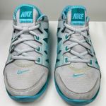 Nike  Training Shoes Sneakers Womens US 6.5 Gray Blue Athletic Running Photo 2