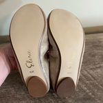Elorie Genuine Leather Flats Shoes Gold Shimmer Women’s Size 6.5 Office Wear Photo 7