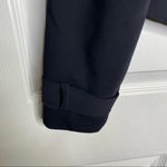 Rachel Roy RACHEL Black Mock Neck Moto Jacket Blazer Size 8 Photo 4