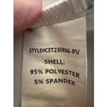 MELLODAY ‎ Women's Top Size Large  Green Leaves Print Short Sleeve Photo 8