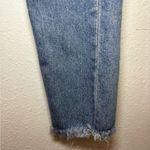Levi's  Wedgie‎ Skinny 24 Denim Medium Wash High Waisted Jeans Raw Hem Button Fly Photo 8
