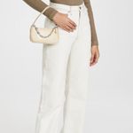 Citizens of Humanity Wren Ribbed Off the Shoulder Tee Cypress Long Sleeve Top M Photo 9