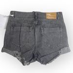 One Teaspoon new ♐︎ Superfreaks Lace Up Denim Short ♐︎ Phantom Dirty Black ♐︎ 24 Photo 11