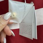 Zimmermann NWT $650  100% Silk Wonderland Boxy Tee Blouse Burgundy Stripe Size 6 Photo 3