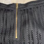 J.Crew  Black cutout‎ Mini Skirt size 6 Photo 9