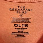 The Breakfast Club Classic film v neck peach colored t shirt ladies XX large Orange Size undefined Photo 3