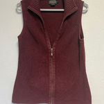 Pendleton  Maroon Knit Vest Photo 0