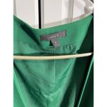 J.Crew  V Neck Green Wrap Dress Sz 4 Photo 2