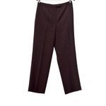 Tahari Arthur S Levine Blazer Trouser Pants Suit 8 Petite Formal Office Career Black Size 8P Photo 2