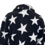 Avec Les Filles With The Girls by  Sherpa Trucker Jacket Women’s Size S Stars Photo 4
