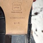 MARC ALPERT 100% LEATHER WESTERN STUDDED BOOTS BURNING MAN SIZE 8.5 A13 Black Photo 11