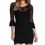 Free People City Girl Body Con Dress Black Size Small Photo 6