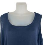 Philosophy Navy Blue Knit Tank Top Size 3X Photo 0