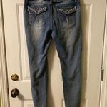 Twenty One Distressed  black Size -14r Y2k bootcut style jeans Photo 4