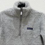 Patagonia  Gray Los Gatos 1/4 Zip Fleece Jacket S Photo 5